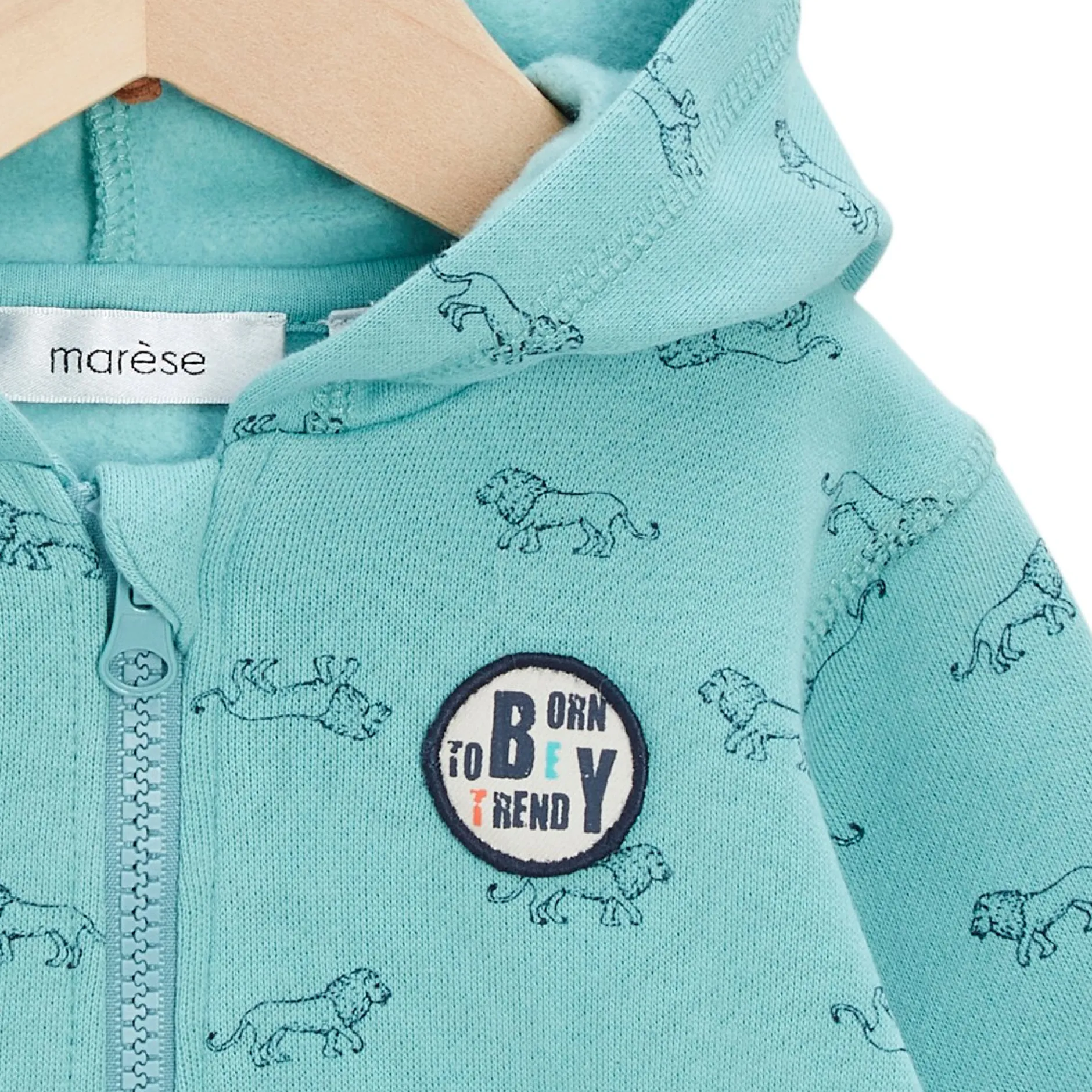 Vestes, Manteaux, Pilotes*Marèse Veste à capuche de Imprimé Lion