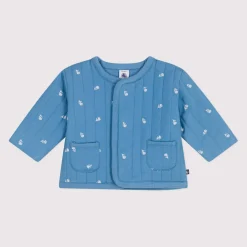 Vestes, Manteaux, Pilotes*Petit Bateau Veste bébé en coton matelassée imprimé petites fleurs de
