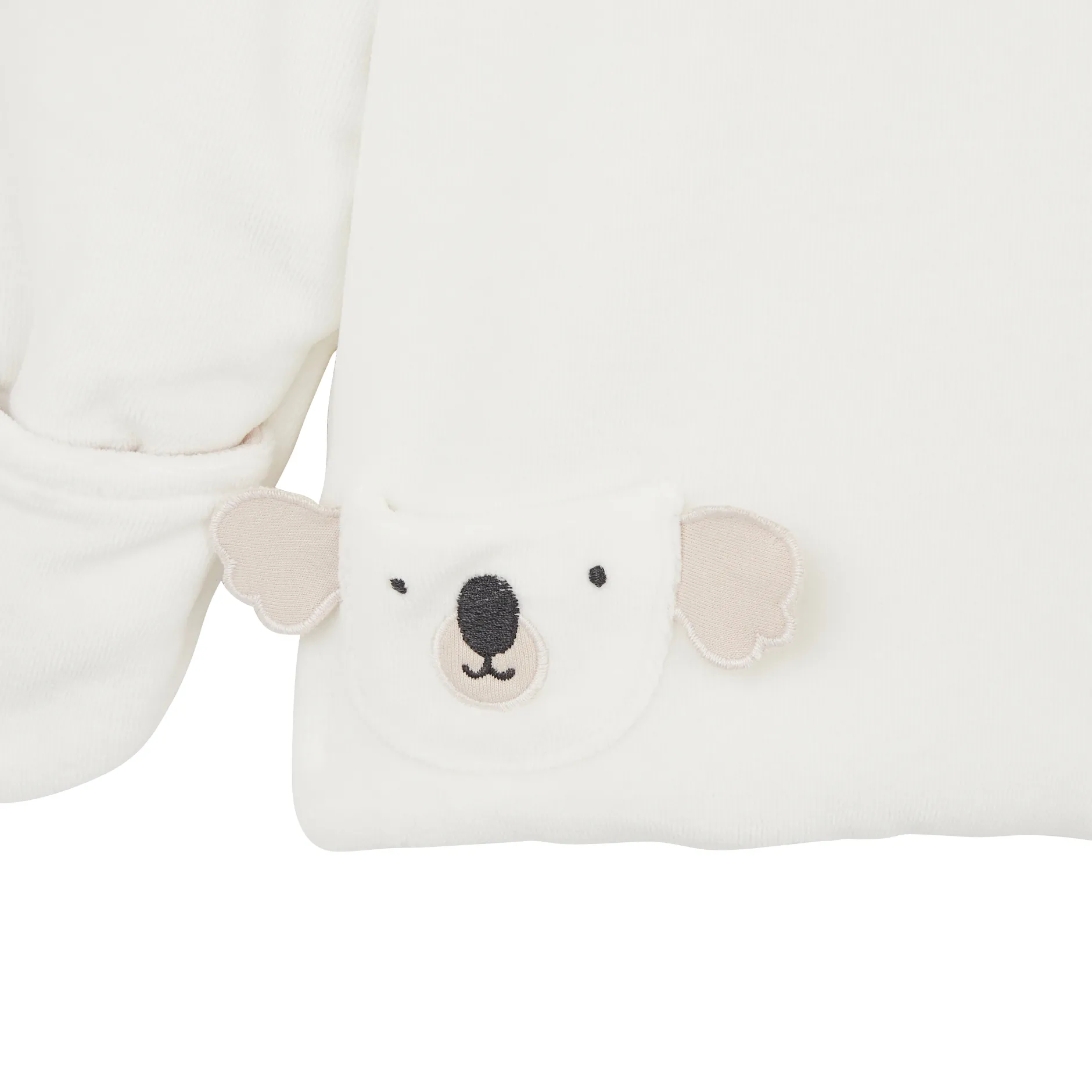 Vêtements Naissance*Marèse Veste capuche Petit Koala de Écru