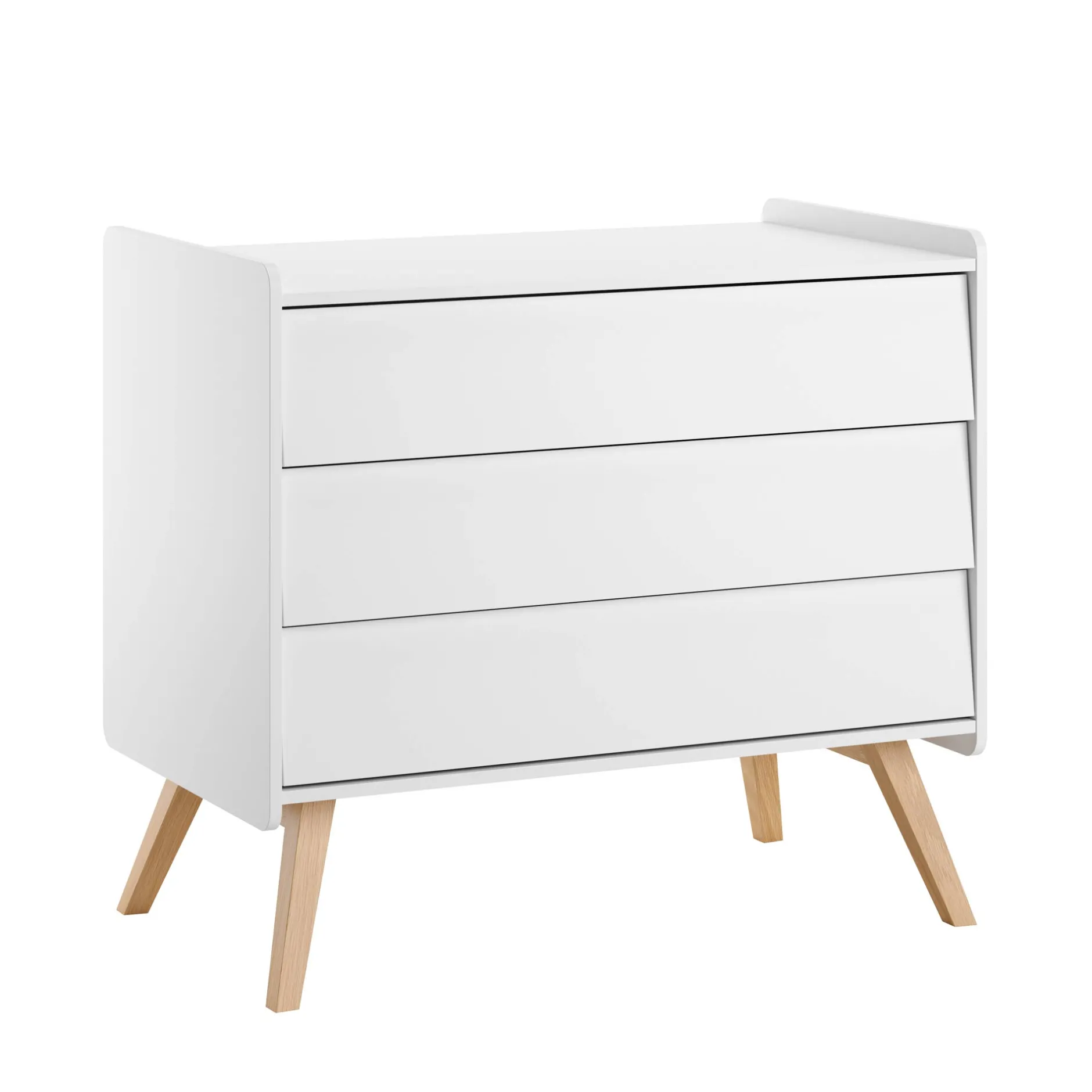 Commodes*Vox Vintage Commode de Blanc / Chêne