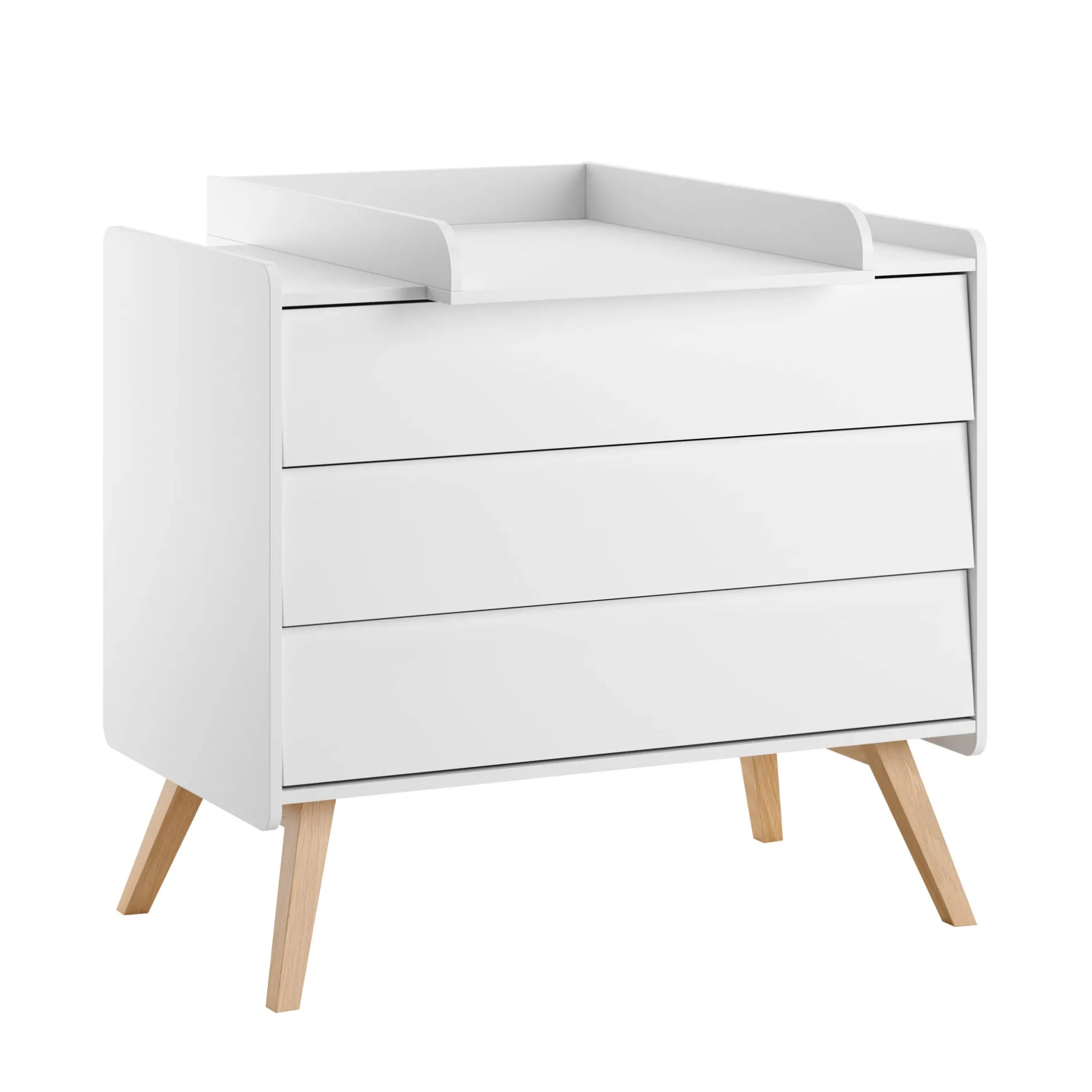 Commodes*Vox Vintage Commode de Blanc / Chêne