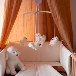 Mobiles*Trois Kilos Sept Wooly Mobile Musical de Mouton