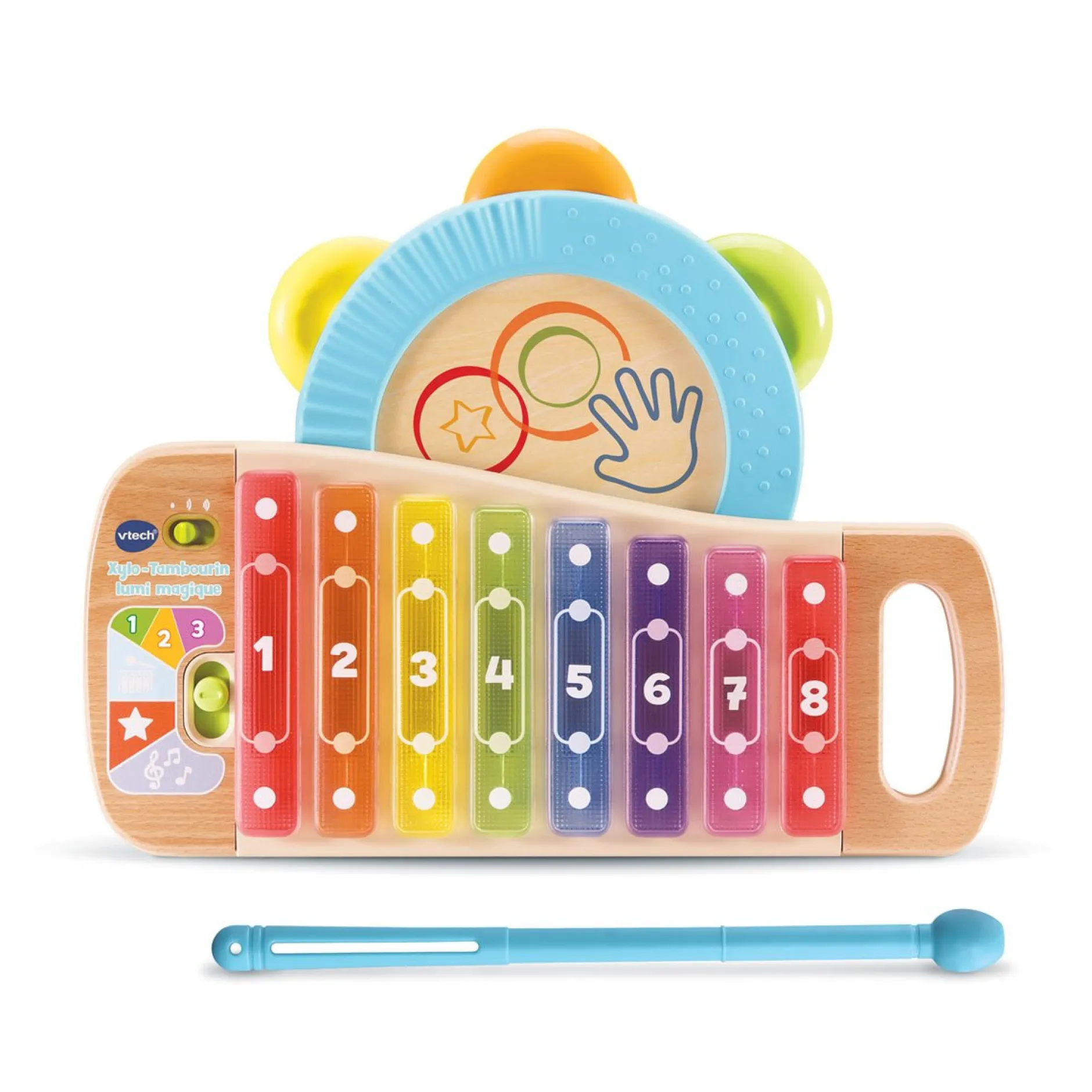 Jouets D'Activités*Vtech Xylo-Tambourin lumi magique de