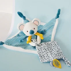 Doudous*Doudou et Compagnie Yoca Le Koala Doudou de Blanc/bleu
